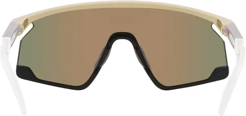 Vista 4 de Oakley Gafas de sol unisex con montura negra mate, lentes negras Prizm, 1.57 pulgadas