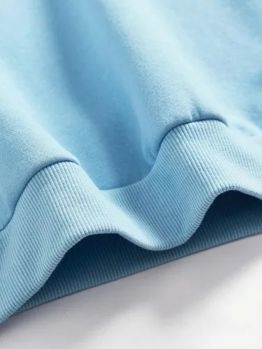Vista 5 de Floerns Sudadera con capucha de manga larga con estampado gráfico de corazón para niñas