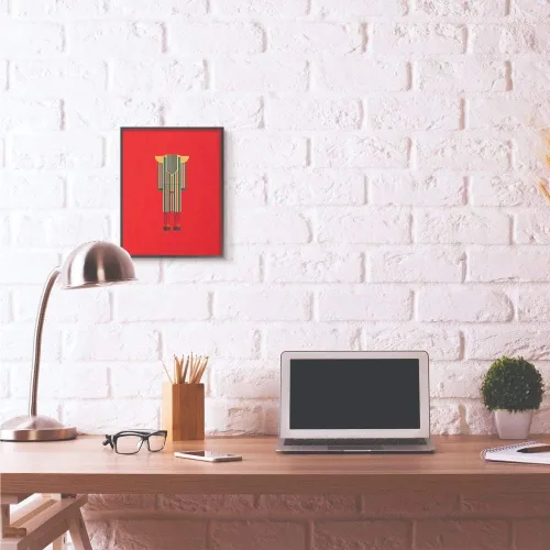 Vista 9 de Stupell Industries David Bowie - Arte de pared de personajes famosos, diseño del artista Fred Birchal, 11 x 14 pulgadas, marco negro Stupell