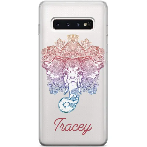 Vista 14 de Mertak Funda compatible con Samsung Galaxy A73 A72 5G A71 A70 A53 A52 A32 A50 A21s cubierta ligera azul flexible diseño silicona TPU monograma