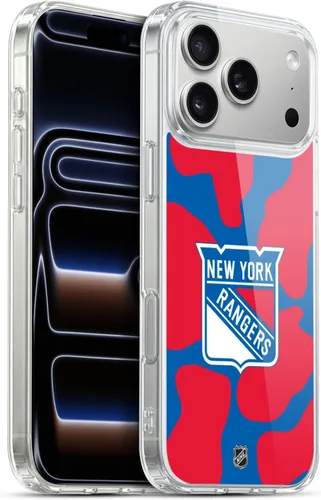 Vista 181 de Head Case Designs Funda de gel suave con licencia oficial de la NHL Camouflage New York Rangers compatible con Apple iPhone 7 Plus/iPhone 8 Plus