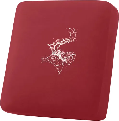 Vista 28 de hyha Fundas de cojín impermeables para sofá, funda elástica para asiento de sofá para perro, lavable, antideslizante, impermeable, fundas de cojín