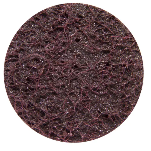 Vista 2 de Benchmark Abrasives Discos de lijado de 2 pulgadas, discos de acondicionamiento de superficie de nailon de cambio rápido, disco de lijado