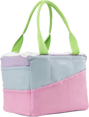 Vista 3 de Soolla Bolsa de estudio: organizador de almacenamiento de suministros de arte y bolsa de herramientas de cerámica, bolsa lavable, bolsa de hilo