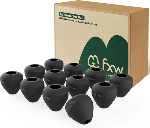 Vista 8 de FXW Bolsa de viaje de comida para perros, 85 tazas y bola protectora de caravana, paquete de 12