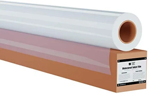 Vista 11 de Screen Print Direct® Hojas de inyección de tinta impermeables (8.5" x 11" - 25 hojas) Transparency Film for Silk Screen Printing, Inkjet Film