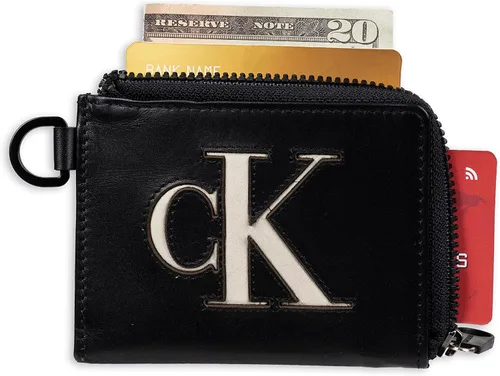 Vista 2 de Calvin Klein Juego de carteras de cuero RFID para hombre