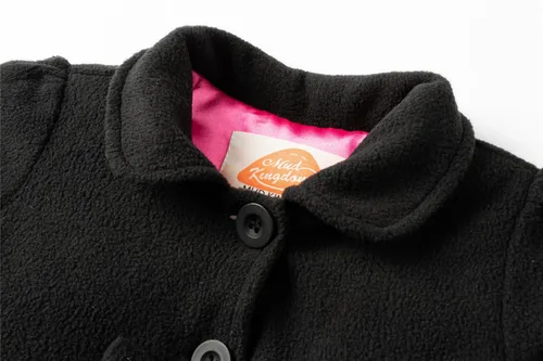 Vista 6 de Mud Kingdom Chaqueta de forro polar para niña pequeña
