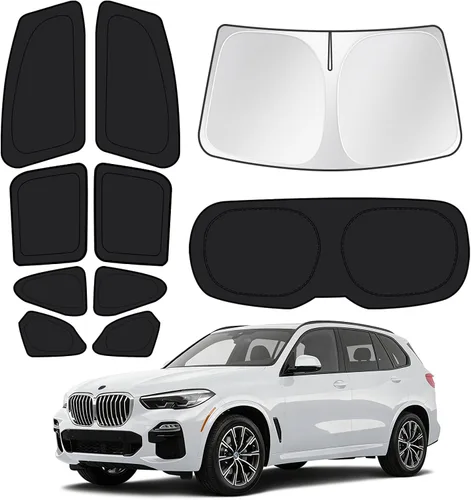 Vista 64 de Canvcle Parasol para parabrisas para Tesla modelo Y/3 2017-2025 2026 (compatible con modelos 2025 Y Juniper/2024 Modelo 3 Highland), parasol grueso