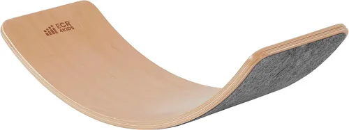 Vista 14 de ECR4Kids Tabla de Equilibrio con Base de Felpa, Juguete Montessori, Negro