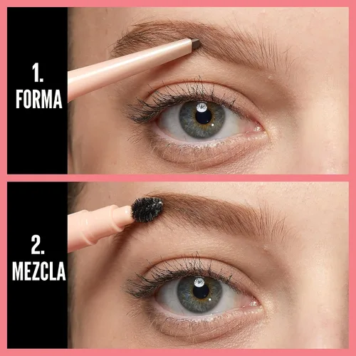 Vista 3 de Maybelline Total Temptation Lápiz Delineador de Cejas, Rubio, 1 Unidad