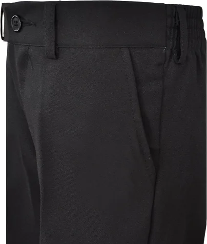 Vista 6 de Black N Bianco - Traje formal negro para niño con camisa y chaleco