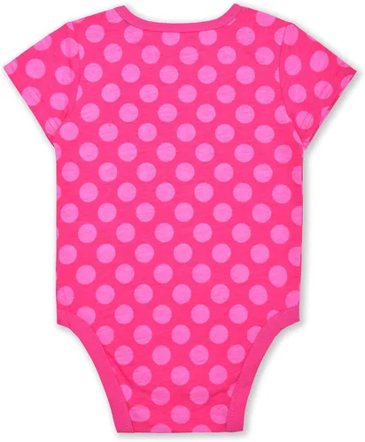 Vista 3 de Disney Paquete de 4 unidades de Minnie Mouse de manga corta para bebé paquete de enredadera para niñas