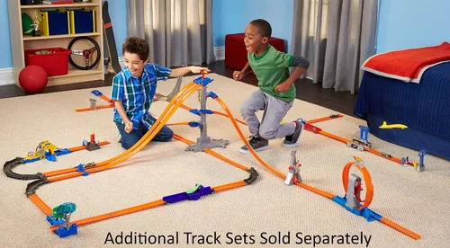 Vista 11 de Hot Wheels Track Builder Flip Tower Stunt Pack