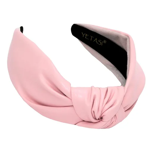 Vista 27 de Diademas de cuero para mujer, marfil elegante durante todo el año, para usar todo el día. Bandas para la cabeza para mujeres adultas y mujeres