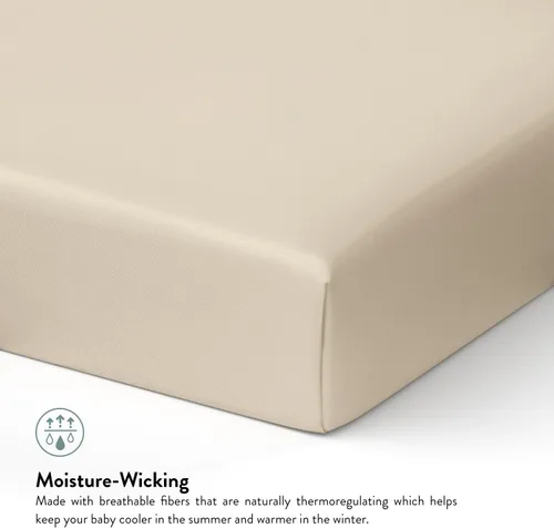 Vista 6 de TAFTS Sábanas de Bambú para Niños y Niñas - Sábanas de Bambú 100% Pura Viscosa Orgánica - Sábanas de Bambú 400TC - 1 pieza - 8" Deep Pocket - Tacto