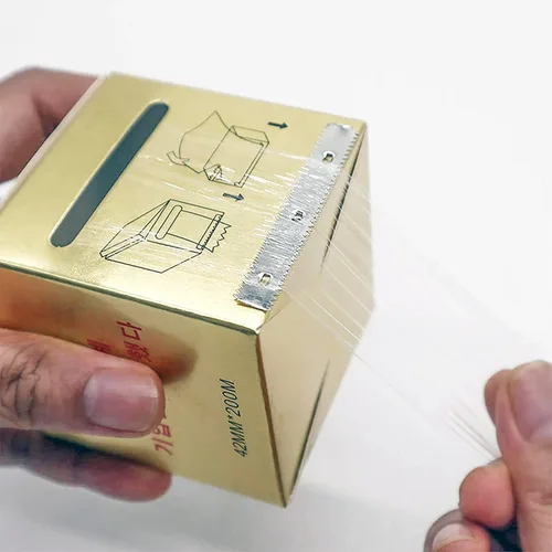 Vista 5 de Rollo de cinta de plástico desechable para tatuaje de cejas, 4 unidades, 1.654 in x 656.2 ft