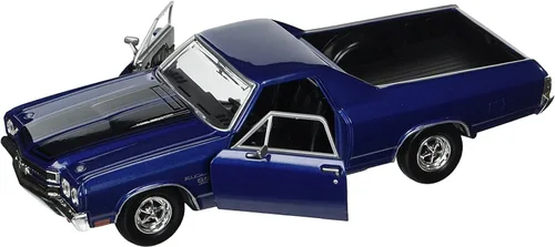 Vista 3 de MotorMax 1:24 Escala American Classics 1970 Chevrolet El Camino SS 396 Modelo de Coche Diecast
