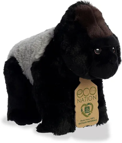 Vista 20 de Aurora® Animal de Peluche Caimán Eco Nation™ Fabricado Responsablemente - Ideal para Aventuras de Juego - Perfecto para Cumpleaños o Simplemente
