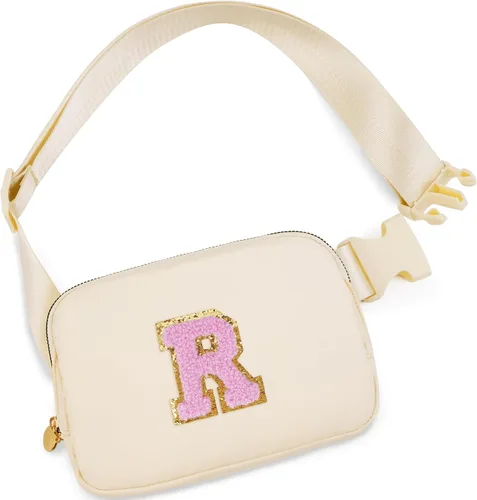 Vista 118 de Bolsa de cinturón para niñas y mujeres, bolsas cruzadas, riñonera, riñonera personalizada, Negro, Small