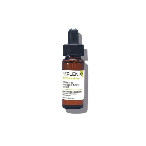 Vista 7 de Replenix Suero de colágeno con vitamina C Pro, tratamiento facial antienvejecimiento iluminador con antioxidantes de grado médico para decoloración