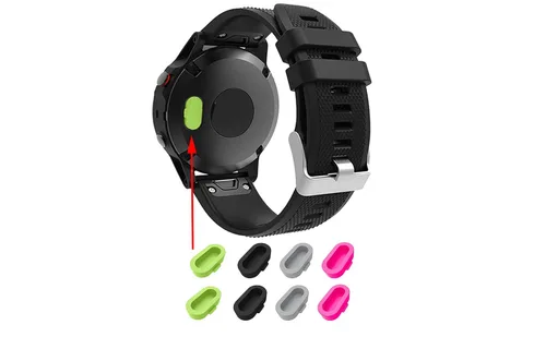 Vista 4 de Paquete de 2 cargadores para Garmin vivoactive 4S/Rey/Captain Marvel/Appraoch X10, cable de sincronización de datos con clip de carga, añade 4