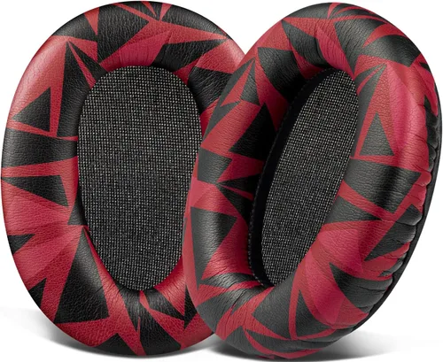 Vista 9 de SOULWIT Almohadillas para auriculares Sony WH-CH700N/MDR-ZX780/MDR-ZX770/MDR-10R, piel de proteína suave, espuma de alta densidad, color negro