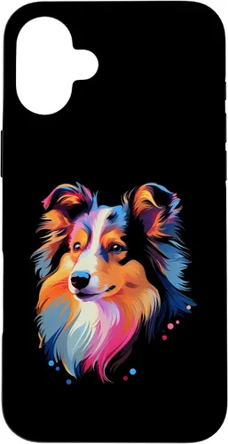 Vista 23 de Shetland Sheepdog Shelti Puppy Best Dog Walking Pet Case for iPhone 16