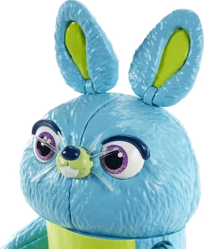 Vista 4 de Mattel DisneyPixar Toy Story 4 Figura de Conejo, 9 pulgadas / 22.86 cm de Alto, con Bastón, Figura de Personaje Posable para Niños de 3 Años