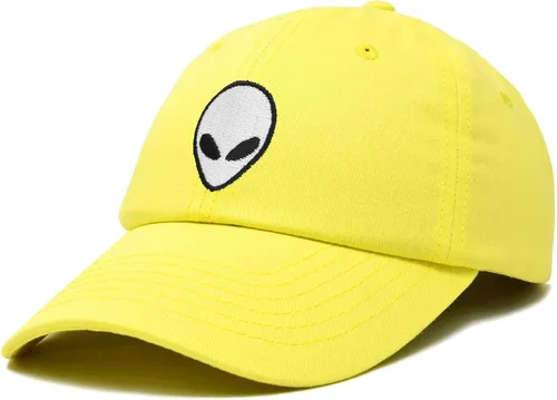 Vista 4 de DALIX Alien Head Gorra de béisbol para hombre y mujer