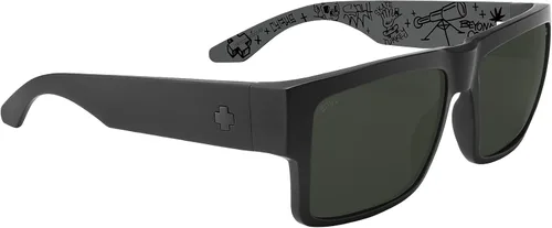 Vista 4 de Spy Optic Cyrus Crypto, Square Sunglasses, Color and Contrast Enhancing Lenses
