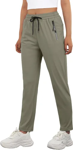 Vista 7 de IWOLLENCE Women's Active Stretch Pants Quick Dry