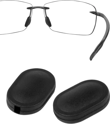Vista 7 de Replacement Nose Pads Piece for Maui Jim Lighthouse MJ423-65mm Breakwall MJ422-63mm Sugar Beach MJ421-62mm Sunglasses