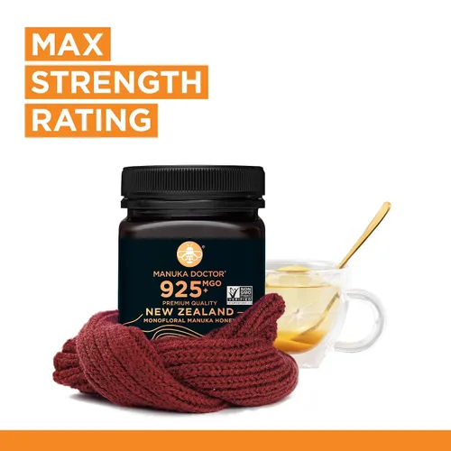 Vista 3 de MANUKA DOCTOR - Paquete económico monofloral de miel de manuka MGO 925+ y MGO 182+ SQUEEZY, miel 100% pura de Nueva Zelanda. Certificado.