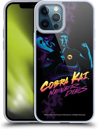 Vista 46 de Head Case Designs Funda de gel suave con licencia oficial de Cobra Kai Eagle Fang Logo Key Art compatible con Apple iPhone 7 Plus/iPhone 8 Plus