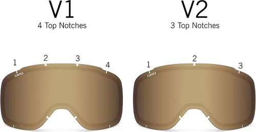 Vista 2 de Giro Cruz/Roam/Moxie - Lentes de repuesto para gafas de nieve