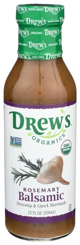 Vista 6 de Drew's - Aderezo para ensaladas totalmente natural y adobo de 10 minutos, Buttermilk Ranch, botella de 12 onzas