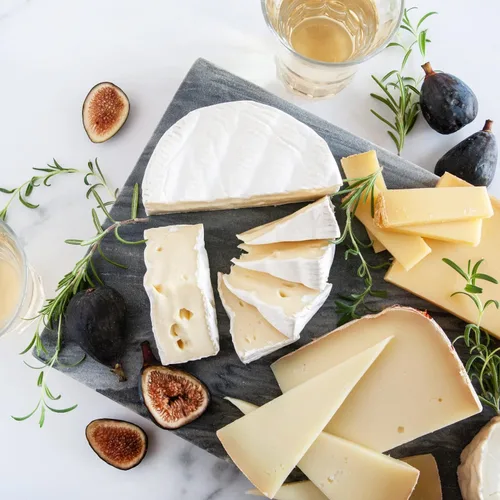 Vista 4 de igourmet Surtido de queso francés (27 onzas) Incluye queso de cabra francés, queso camembert, queso Comte y el delicioso queso Ossau-Iraty