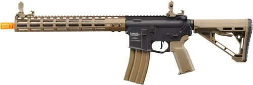 Vista 10 de Lancer Tactical Gen 2 Proline M4 Full Metal 9''/14'' Airsoft Rifle with Delta Stock (ETU & Mosfet Included)