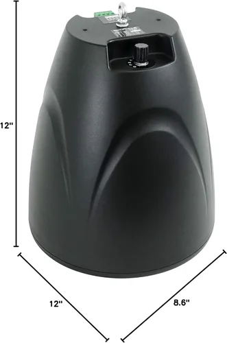 Vista 10 de Rockville PEN-65T - Altavoces colgantes negros de 6.5 pulgadas, 70 V/100 V, para restaurantes, bares o espacios comerciales, opción de 45 W 8