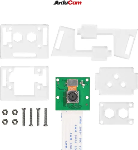 Vista 4 de Arducam Cámara motorizada Focus Pi, enfoque automático para módulo de cámara Raspberry Pi, Lente motorizada, Enfoque manual preciso del software