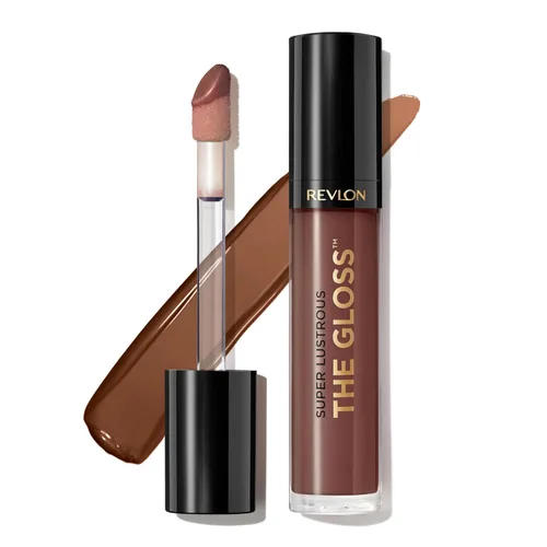 Vista 37 de Revlon - Brillo de labios, Super Lustrous The Gloss, no es pegajoso, acabado de alto brillo 200 Crystal Clear