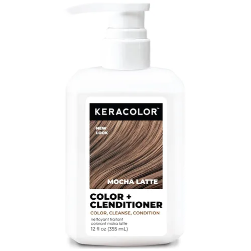 Vista 20 de Keracolor Color + Clenditioner, Semi-Permanent Hair Color, 23 Shades Caoba