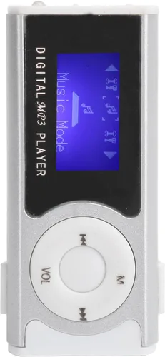 Vista 9 de Reproductor de MP3, soporte para reproductor de música 16 GB, tarjeta de extensión LCD, reproductor de música digital portátil con cable USB