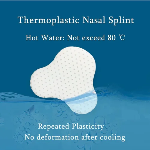 Vista 3 de 5 férulas nasales externas termoplásticas – Protector de soporte nasal para rinoplastia septoplastia, soporte de cirugía de septoplastia, 0.079 in