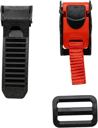 Vista 4 de Cierre de tapa de motocicleta, hebilla rápida, clip ajustable, adaptador de correa de barbilla para cascos y accesorios de equitación Cascos Clip