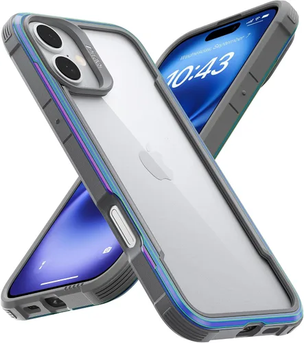Vista 13 de Raptic Shield - Funda compatible con iPhone 12 Pro Max, protección contra golpes, marco de aluminio duradero, probada para caídas de 10 pies de Rojo