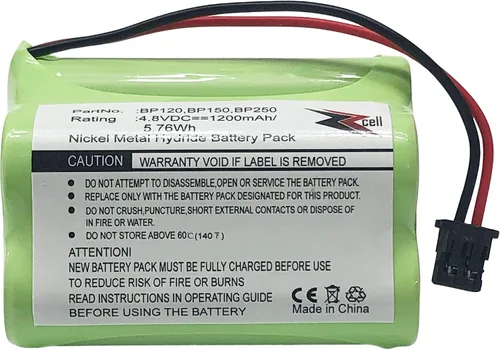 Vista 2 de ZZcell® Batería de repuesto para Bearcat Sportcat BP120 / BP150 / BP180 / BP250, Uniden BBTY0356001 NASCAR SPORTCAT SC140 / SC140B / SC150 / SC150B