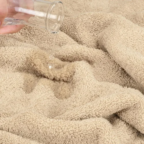Vista 6 de Cotton Paradise Juego de 6 toallas, 100% algodón suave y absorbente turco para baño, 2 toallas de baño, 2 toallas de mano, 2 toallitas, juego