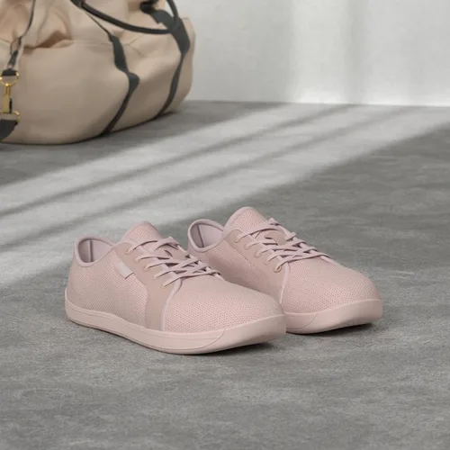 Vista 2 de WHITIN - Zapatos deportivos minimalistas para mujer de suela plana, tenis de moda de horma ancha, con sensación de ir descalza